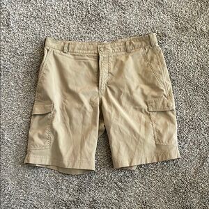 Men's Khaki Cargo Shorts
